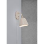 Nordlux Fleur 15 Φωτιστικό Τοίχου  Μπεζ  E14  Μεταλλικό –  2112101001