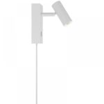 Nordlux Omari Φωτιστικό Τοίχου Λευκό LED 3.2W 2700K Διακόπτη Αφής Dimmable –  2112231001