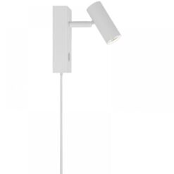 Nordlux Omari Φωτιστικό Τοίχου Λευκό LED 3.2W 2700K Διακόπτη Αφής Dimmable –  2112231001