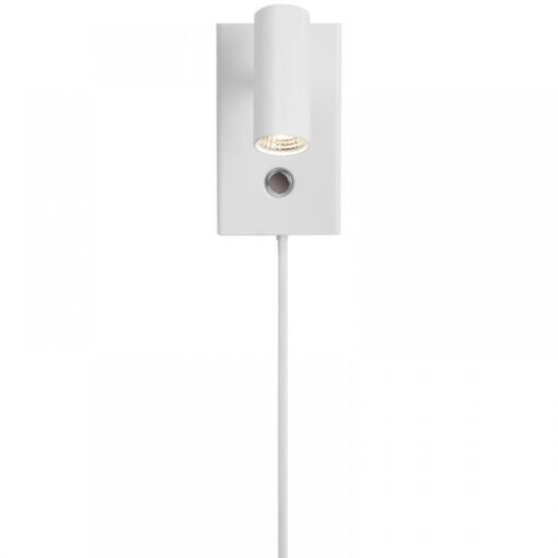 Nordlux Omari Φωτιστικό Τοίχου Λευκό LED 3.2W 2700K Διακόπτη Αφής Dimmable –  2112231001