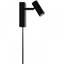 Nordlux Omari Φωτιστικό Τοίχου Μαύρο LED 3.2W 2700K Διακόπτη Αφής Dimmable –  2112231003