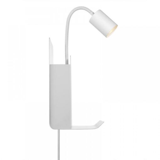 Nordlux Roomi Φωτιστικό Τοίχου Λευκό GU10  Μεταλλικό –  2112551001