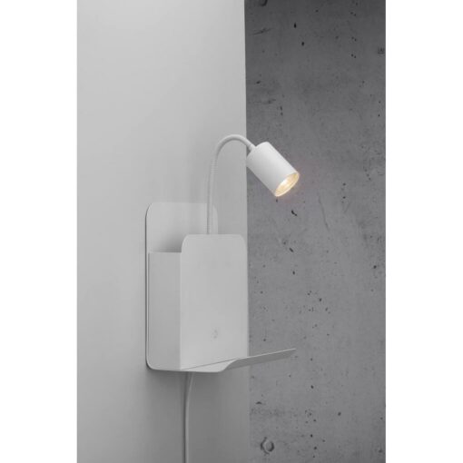 Nordlux Roomi Φωτιστικό Τοίχου Λευκό GU10  Μεταλλικό –  2112551001