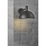 Nordlux Arki 35 Φωτιστικό Τοίχου Μαύρο IP54 E27  Μεταλλικό/Πλαστικό –  2118111003