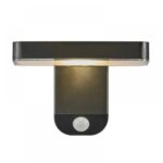 Nordlux Rica Square Φωτιστικό Τοίχου Ηλιακό Φωτιστικό IP44 LED 5W 3000K Μαύρου Χρώματος –  2118161003