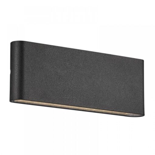 Nordlux Kinver Φωτιστικό Τοίχου Μαύρο LED 10W 3000K –  2118181003