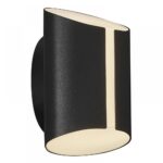 Nordlux Grip Smart Φωτιστικό Τοίχου Μαύρο LED 9W 2200K –  2118201003