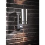 Επιτοίχιο Φωτιστικό Nordlux Tin Maxi Sensor 2xGU10 IP54 Αισθητήρα Ανίχνευσης Κίνησης Ασημί Χρώματος –  21519129