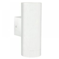 Επιτοίχιο Φωτιστικό Nordlux Tin Maxi 2xGU10 IP54 Λευκού Χρώματος –  21519901