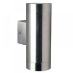 Επιτοίχιο Φωτιστικό Nordlux Tin Maxi 2xGU10 IP54 Ασημί Χρώματος –  21519934