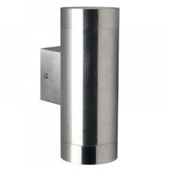 Επιτοίχιο Φωτιστικό Nordlux Tin Maxi 2xGU10 IP54 Ασημί Χρώματος –  21519934