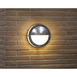 Nordlux Malte Φωτιστικό Τοίχου Γαλβανιζέ E27  Γαλβανιζέl/Πλαστικό –  21841031