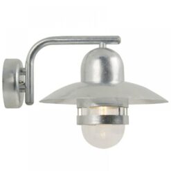 Nordlux Nibe Φωτιστικό Τοίχου Γαλβανιζέ E27  Γυαλί –  24981031