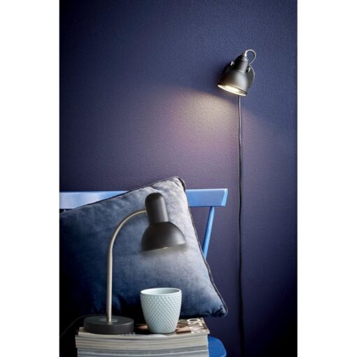 Nordlux Aslak Φωτιστικό Τοίχου Μαύρο GU10  Μεταλλικό –  45721003