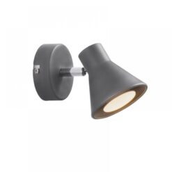 Nordlux Eik Φωτιστικό Τοίχου Γκρι GU10  Μεταλλικό –  45761010