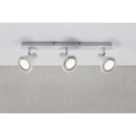 Nordlux Eik 3-Spot  Σποτ Φωτιστικό  Λευκό GU10  Μεταλλικό –  45780101