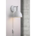 Nordlux Pop Φωτιστικό Τοίχου Λευκό E27  Μεταλλικό –  45841001