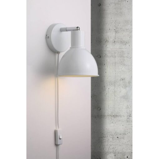 Nordlux Pop Φωτιστικό Τοίχου Λευκό E27  Μεταλλικό –  45841001