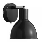 Nordlux Pop Φωτιστικό Τοίχου Μαύρο E27  Μεταλλικό –  45841003