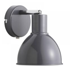 Nordlux Pop Φωτιστικό Τοίχου Ανθρακί E27  Μεταλλικό –  45841050