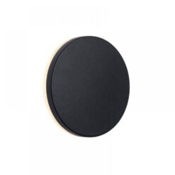 Nordlux Artego Round Φωτιστικό Τοίχου Μαύρο IP54 LED 8W 3000K –  46941003