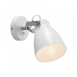 Nordlux Largo Φωτιστικό Τοίχου Λευκό E27 Μεταλλικό – 47051001