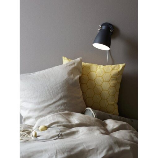 Nordlux Largo Φωτιστικό Τοίχου Μαύρο E27  Μεταλλικό –  47051003