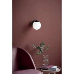 Nordlux Grant Φωτιστικό Τοίχου Μαύρο E14  Γυάλινο/Μεταλλικό –  47091003