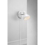 Nordlux Texas Φωτιστικό Τοίχου Λευκό E27  Λευκού Χρώματος –  47141001