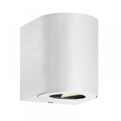 Nordlux Canto 2 Φωτιστικό Τοίχου Λευκό IP44 LED 12W 2700K –  49701001