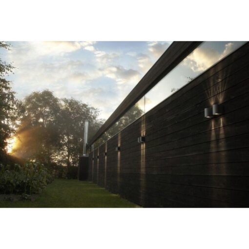 Nordlux Canto 2 Φωτιστικό Τοίχου Γκρι LED 500lm Αλουμίνιο –  49701010