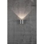 Nordlux Canto 2 Φωτιστικό Τοίχου Inox LED 500lm Μεταλλικό –  49701034