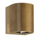 Nordlux Canto 2 Φωτιστικό Τοίχου  Ορείχαλκος  IP44 LED 12W 2700K –  49701035