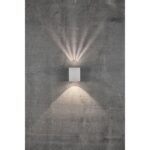 Nordlux Canto Kubi 2 Φωτιστικό Τοίχου Λευκό LED 500lm Αλουμίνιο –  49711001