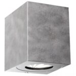 Nordlux Canto Kubi 2 Φωτιστικό Τοίχου Γαλβανιζέ LED 500lm Μεταλλικό –  49711031