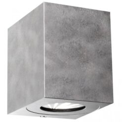 Nordlux Canto Kubi 2 Φωτιστικό Τοίχου Γαλβανιζέ LED 500lm Μεταλλικό –  49711031