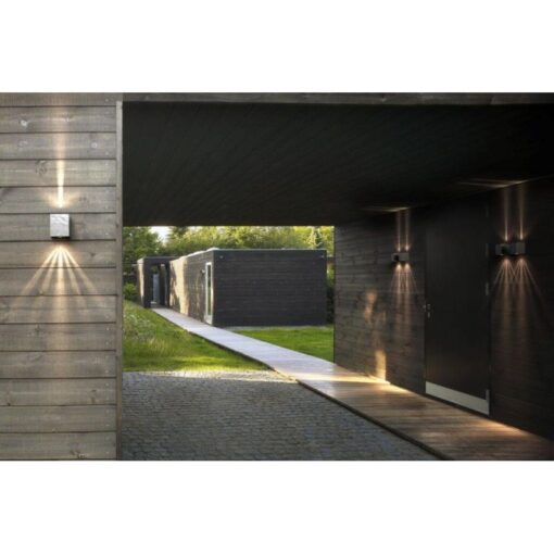Nordlux Canto Kubi 2 Φωτιστικό Τοίχου Γαλβανιζέ LED 500lm Μεταλλικό –  49711031