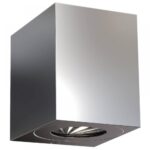 Nordlux Canto Kubi 2 Φωτιστικό Τοίχου Inox LED 500lm Μεταλλικό –  49711034