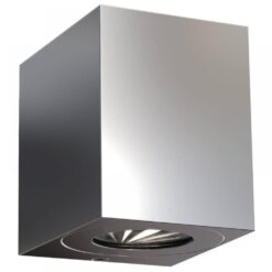 Nordlux Canto Kubi 2 Φωτιστικό Τοίχου Inox LED 500lm Μεταλλικό –  49711034