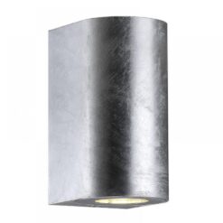 Nordlux Canto Maxi 2 Φωτιστικό Τοίχου Γαλβανιζέ IP44 GU10  Μεταλλικό –  49721031