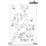 Nordlux Frida Φωτιστικό Τοίχου Λευκό GU10  Μεταλλικό –  49801001