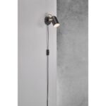 Nordlux Lotus Φωτιστικό Τοίχου Μαύρο/ Ορείχαλκος  E14  Μεταλλικό –  50101003