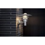 Nordlux Lønstrup 32 Sensor Φωτιστικό Τοίχου Γαλβανιζέ E27  Γυαλί –  71412031