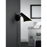 Επιτοίχιο Φωτιστικό Nordlux Vanila 1xE14 Μαύρου Χρώματος Dimmable –  72711003