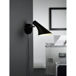 Επιτοίχιο Φωτιστικό Nordlux Vanila 1xE14 Μαύρου Χρώματος Dimmable –  72711003