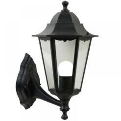 Nordlux Cardiff Up Φωτιστικό Τοίχου Μαύρο IP44  E27 –  74371003