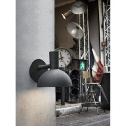Nordlux Arki 20 Φωτιστικό Τοίχου Μαύρο IP54 E27  Μεταλλικό/Πλαστικό –  75181003