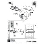 Nordlux Front 36 Φωτιστικό Τοίχου Λευκό LED 12W 3000K –  84091001