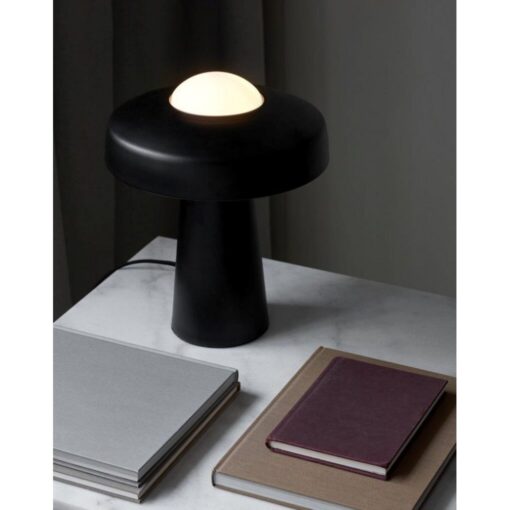 Nordlux Time Φωτιστικό Γραφείου Μαύρο E27  Γυάλινο/Μεταλλικό –  2010925003