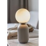 Nordlux Notti Φωτιστικό Γραφείου Γκρι E14  Γυάλινο/Μεταλλικό –  2011035010